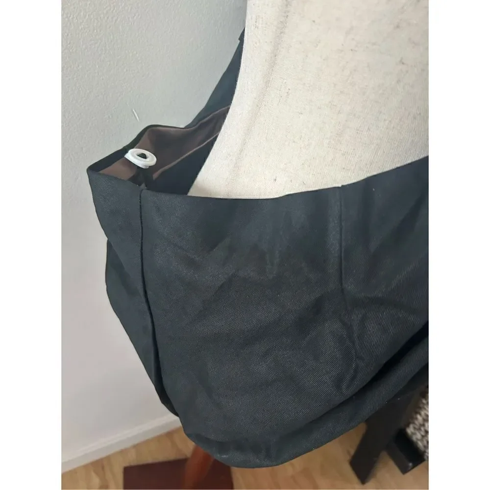 Slowton black Dog Pet Sling Backpack